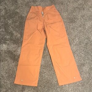 Nike Apricot Wide-Leg Trousers